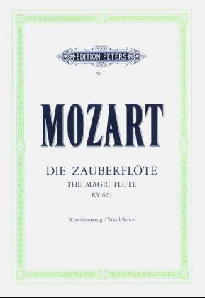 Cover: 9790014002053 | Die Zauberflöte KV 620 | Oper in zwei Aufzügen / Klavierauszug | Buch