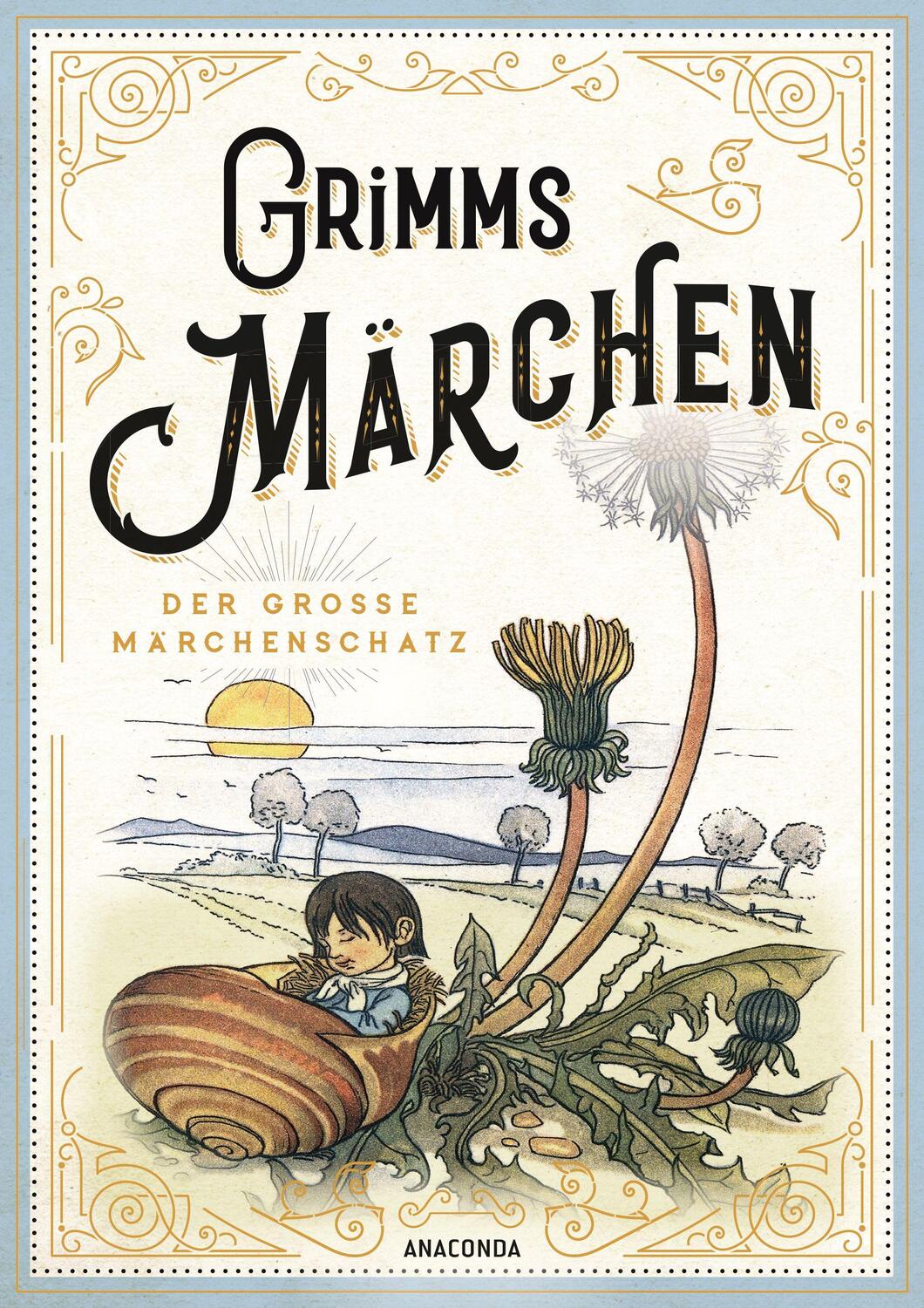 Cover: 9783730611098 | Grimms Märchen - vollständige und illustrierte Schmuckausgabe mit...