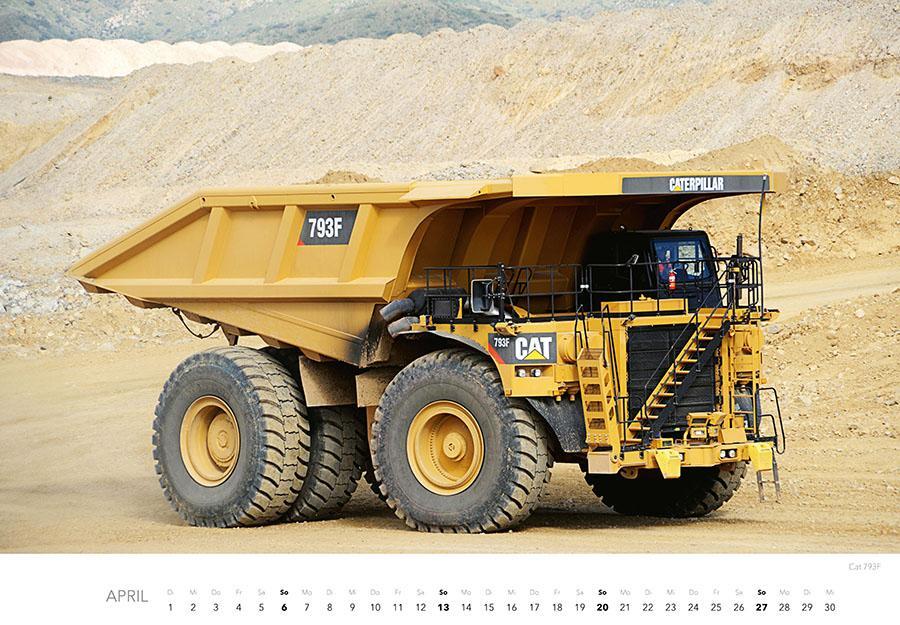 Bild: 9783966648073 | Baumaschinen Kalender 2025 | Thomas Wilk | Kalender | 14 S. | Deutsch