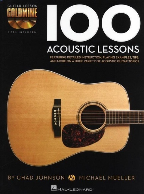Cover: 9781423498827 | 100 Acoustic Lessons: Guitar Lesson Goldmine Series | Mueller (u. a.)