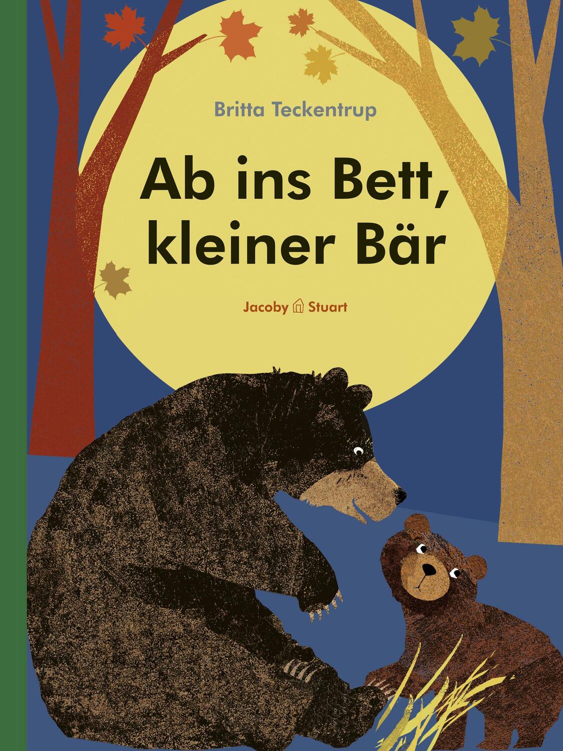 Cover: 9783946593393 | Ab ins Bett, kleiner Bär | Pappbuch | Britta Teckentrup | Buch | 2017
