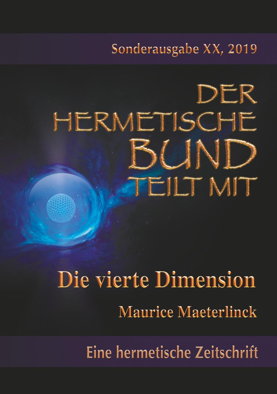 Cover: 9783741275456 | Die vierte Dimension | Maurice Maeterlinck | Taschenbuch