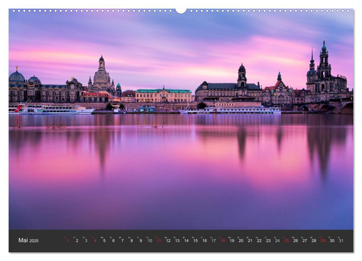 Bild: 9783435796588 | Barockstadt Dresden (Wandkalender 2025 DIN A2 quer), CALVENDO...