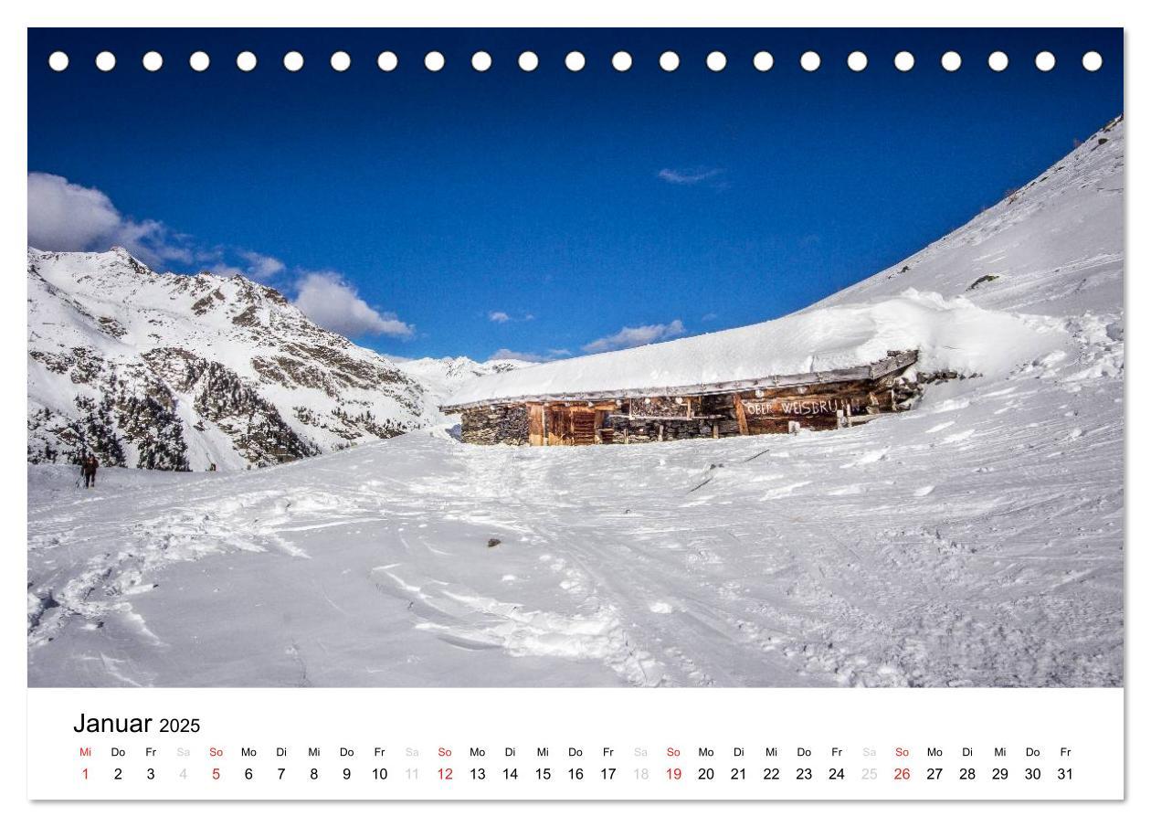 Bild: 9783435494590 | Almen im Ultental (Tischkalender 2025 DIN A5 quer), CALVENDO...