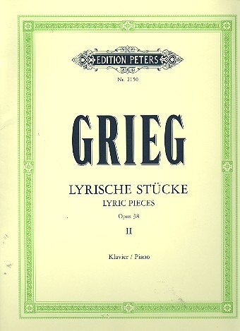 Cover: 9790014009618 | Lyrische Stücke op.38 Band 2 für klavier | Edvard Grieg | Buch