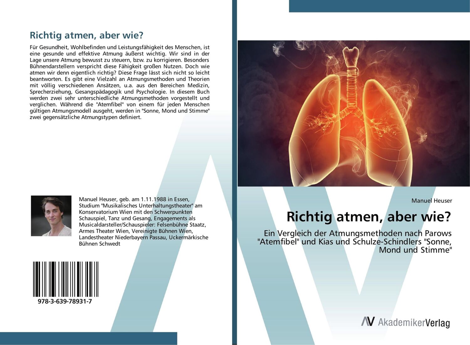 Cover: 9783639789317 | Richtig atmen, aber wie? | Manuel Heuser | Taschenbuch | Paperback