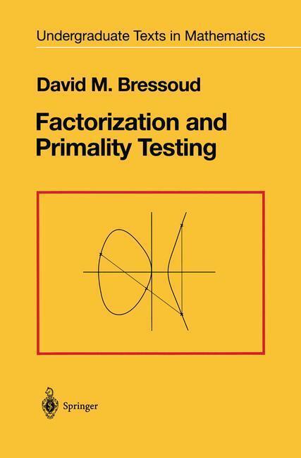 Bild: 9780387970400 | Factorization and Primality Testing | David M. Bressoud | Buch | XIV