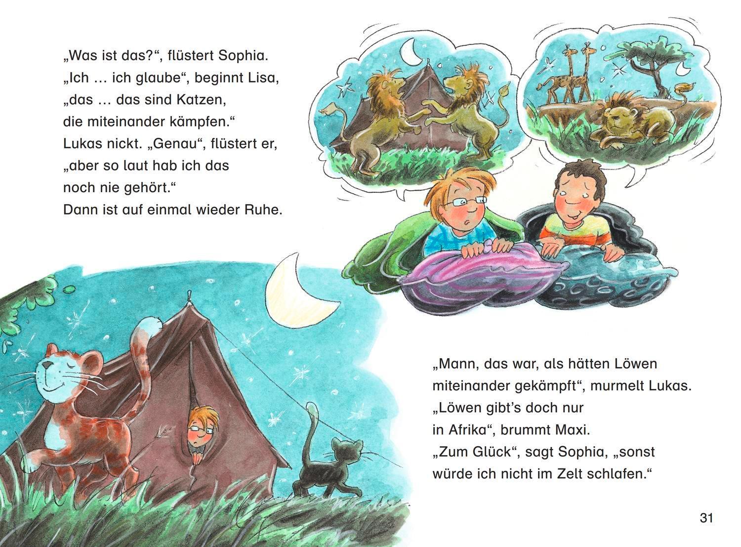 Bild: 9783737334426 | Duden Leseprofi - Eine Gruselnacht im Zelt, 2. Klasse | Manfred Mai