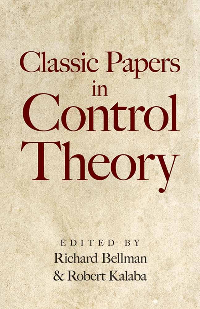 Cover: 9780486818566 | Classic Papers in Control Theory | Richard Bellman (u. a.) | Buch