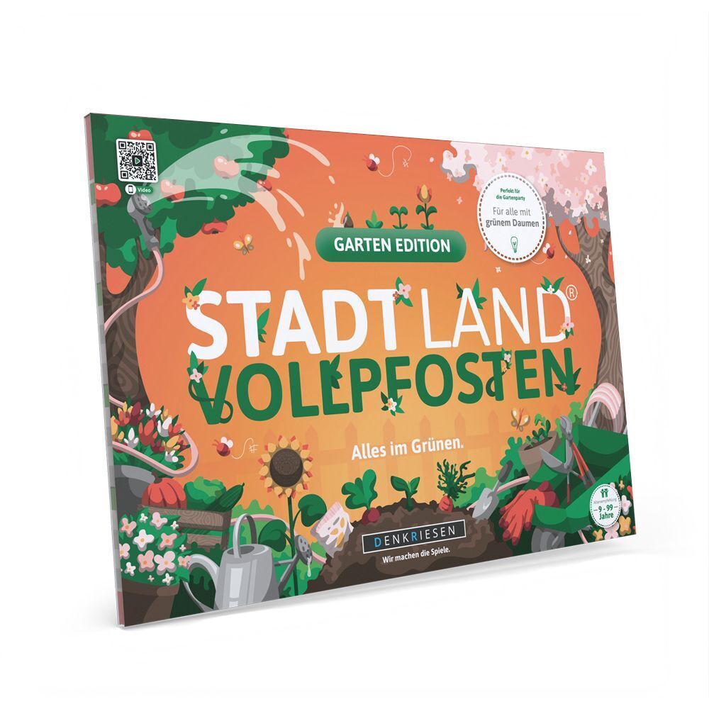 Cover: 4260528095261 | Denkriesen - Stadt Land Vollpfosten® Garten Edition - "Alles im...