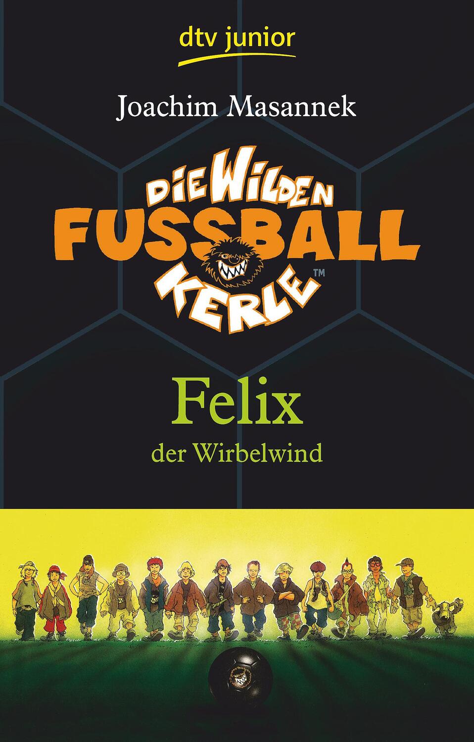 Cover: 9783423708043 | Die Wilden Fussballkerle 02. Felix der Wirbelwind | Joachim Masannek