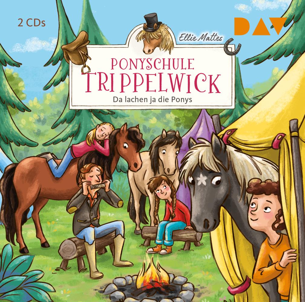 Cover: 9783742420534 | Ponyschule Trippelwick - Teil 5: Da lachen ja die Ponys, 2 Audio-CD