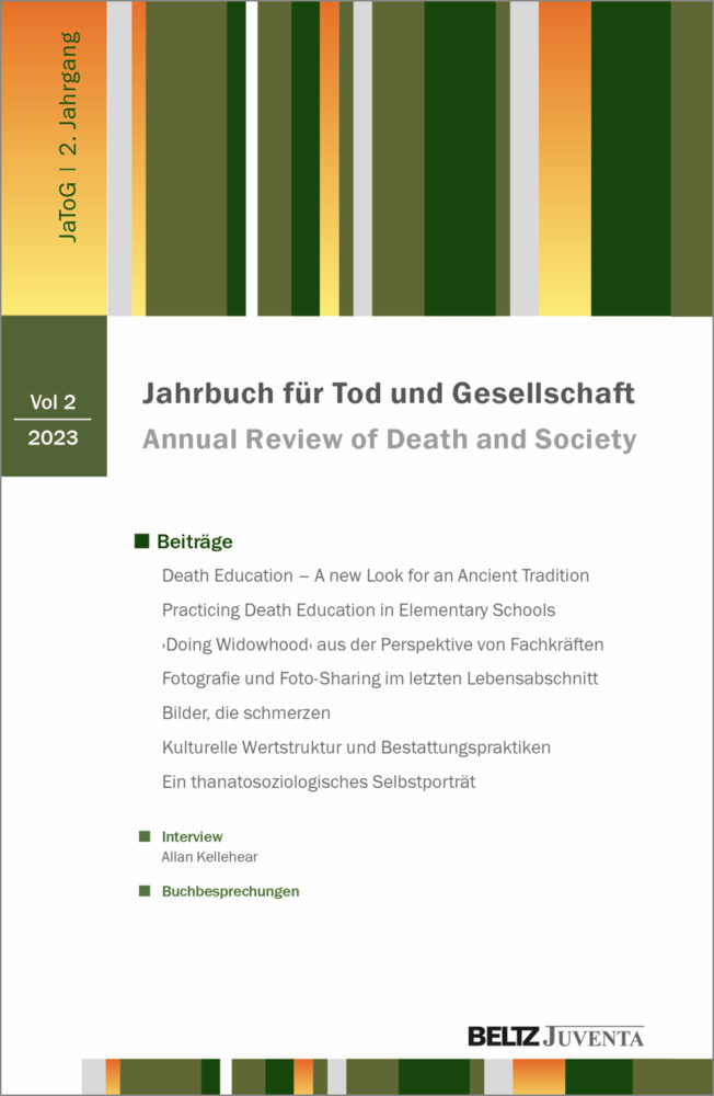 Cover: 9783779972761 | Jahrbuch für Tod und Gesellschaft 2023 | Thorsten Benkel (u. a.)