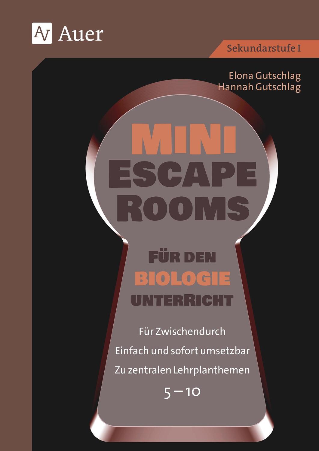 Cover: 9783403088165 | Mini-Escape Rooms für den Biologieunterricht | Elona Gutschlag (u. a.)