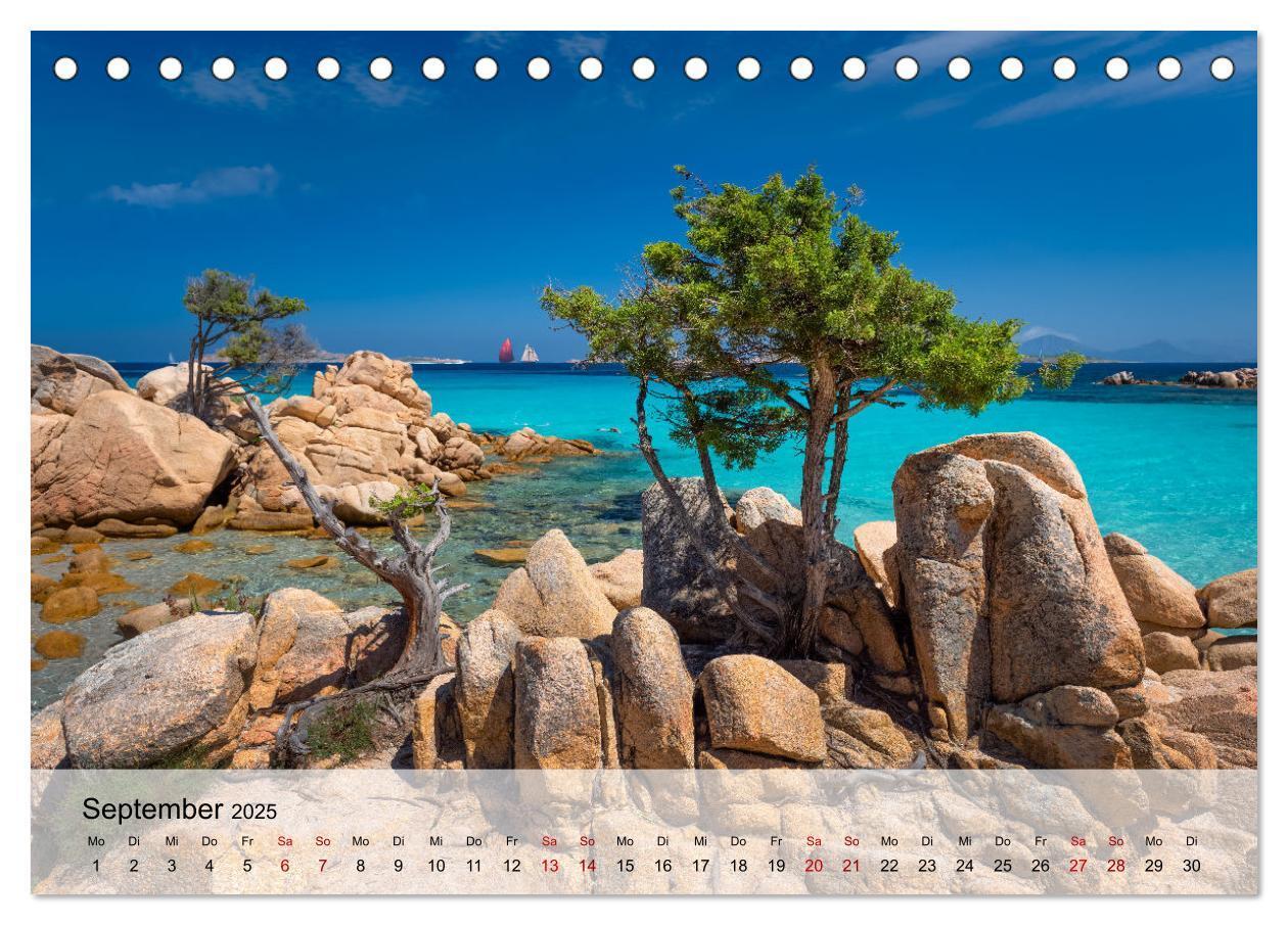 Bild: 9783383792885 | Wunderbares Sardinien (Tischkalender 2025 DIN A5 quer), CALVENDO...