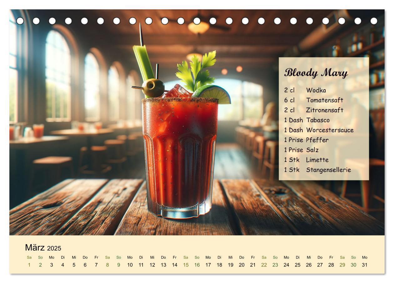 Bild: 9783383777677 | Cocktail-Klassiker (Tischkalender 2025 DIN A5 quer), CALVENDO...