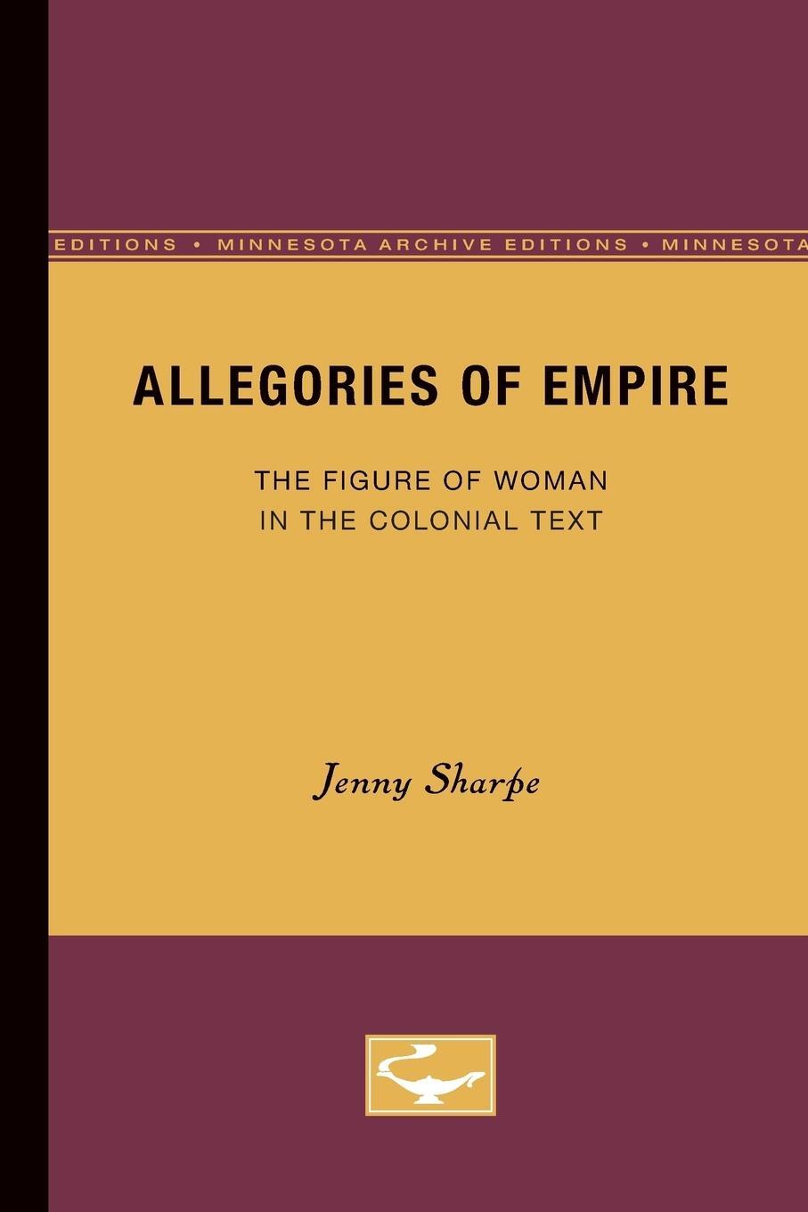 Cover: 9780816620609 | Allegories of Empire | The Figure of Woman in the Colonial Text | Buch