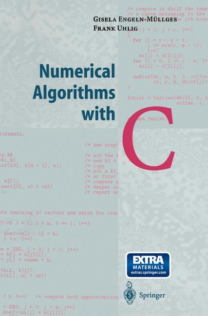 Cover: 9783642646829 | Numerical Algorithms with C | Frank Uhlig (u. a.) | Taschenbuch | xxii