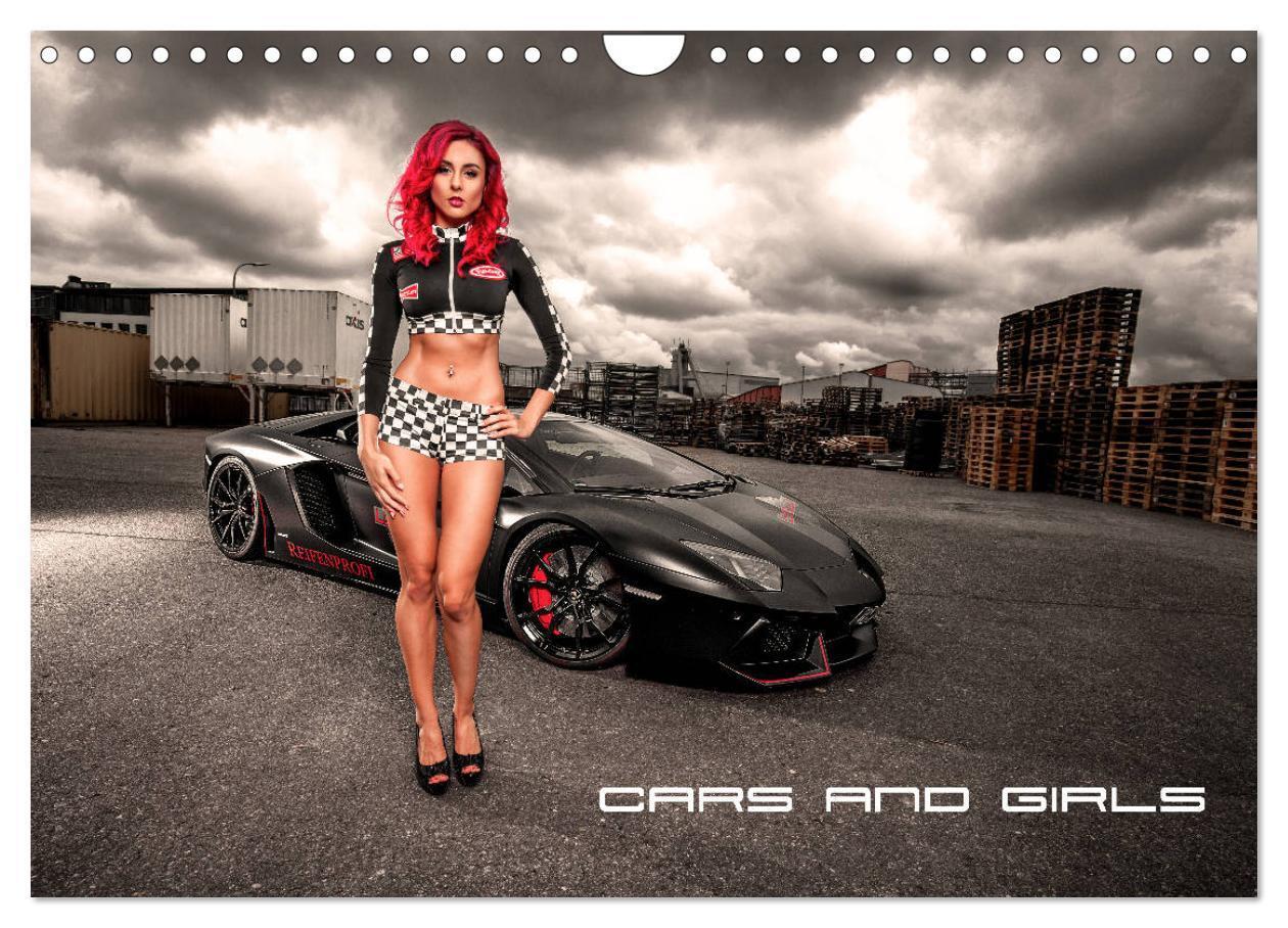 Cover: 9783675572904 | Cars and Girls (Wandkalender 2024 DIN A4 quer), CALVENDO...
