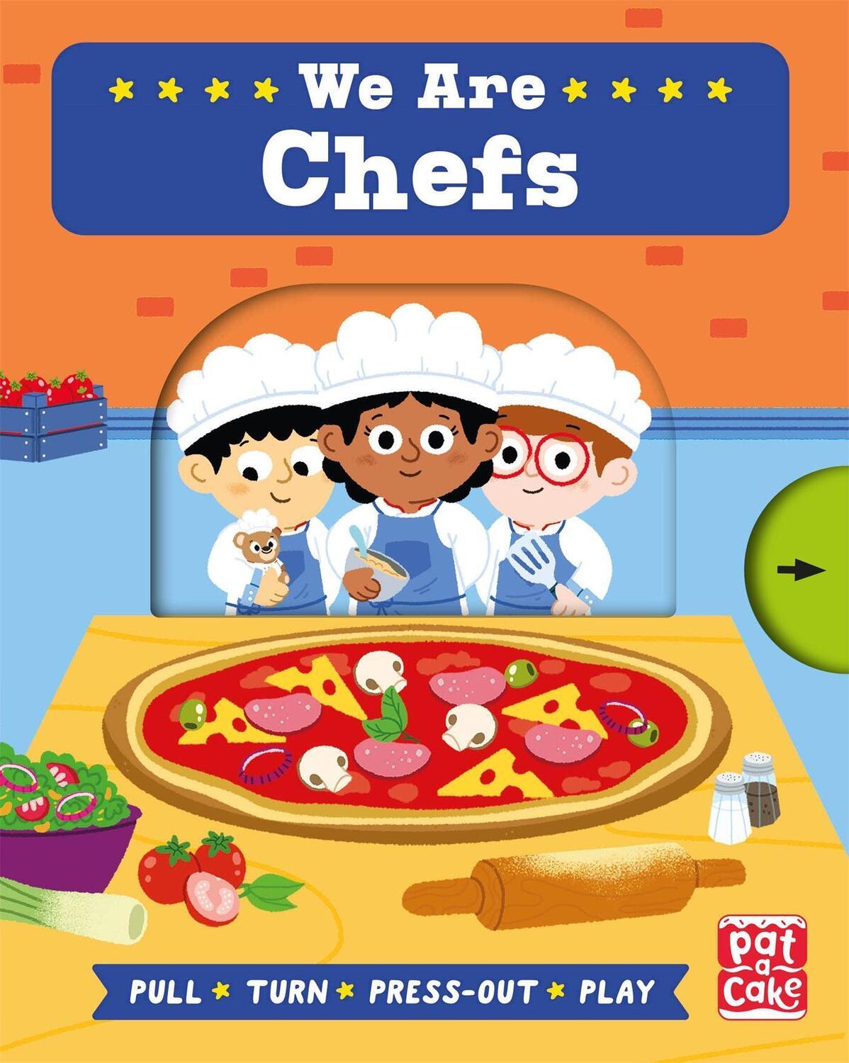 Cover: 9781526382665 | Job Squad: We Are Chefs | A pull, turn and press-out board book | Buch
