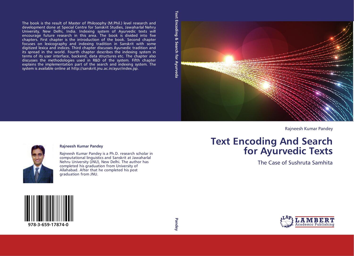 Cover: 9783659178740 | Text Encoding And Search for Ayurvedic Texts | Rajneesh Kumar Pandey