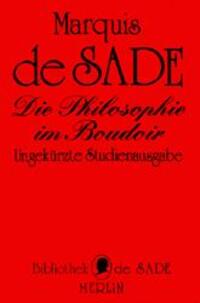 Cover: 9783875360103 | Die Philosophie im Boudoir oder Die Lasterhaften Lehrmeister | Sade