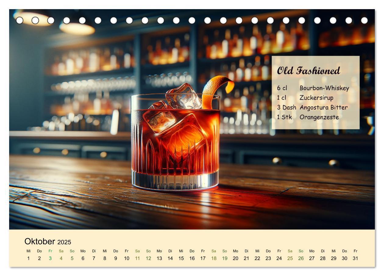 Bild: 9783383777677 | Cocktail-Klassiker (Tischkalender 2025 DIN A5 quer), CALVENDO...