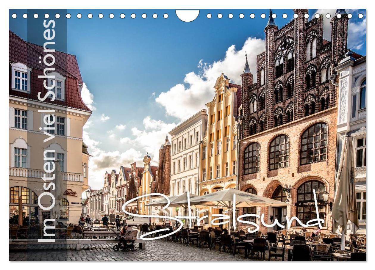 Cover: 9783435522651 | Im Osten viel Schönes - Stralsund (Wandkalender 2025 DIN A4 quer),...