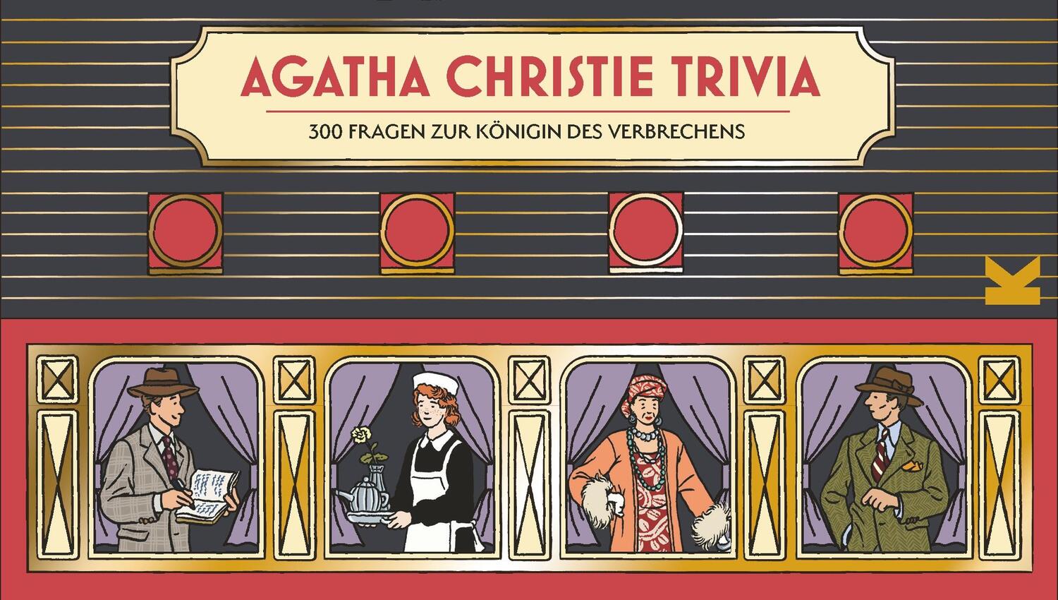 Cover: 9783962444112 | Agatha Christie Trivia | 300 Fragen zur Königin des Verbrechens | 2024