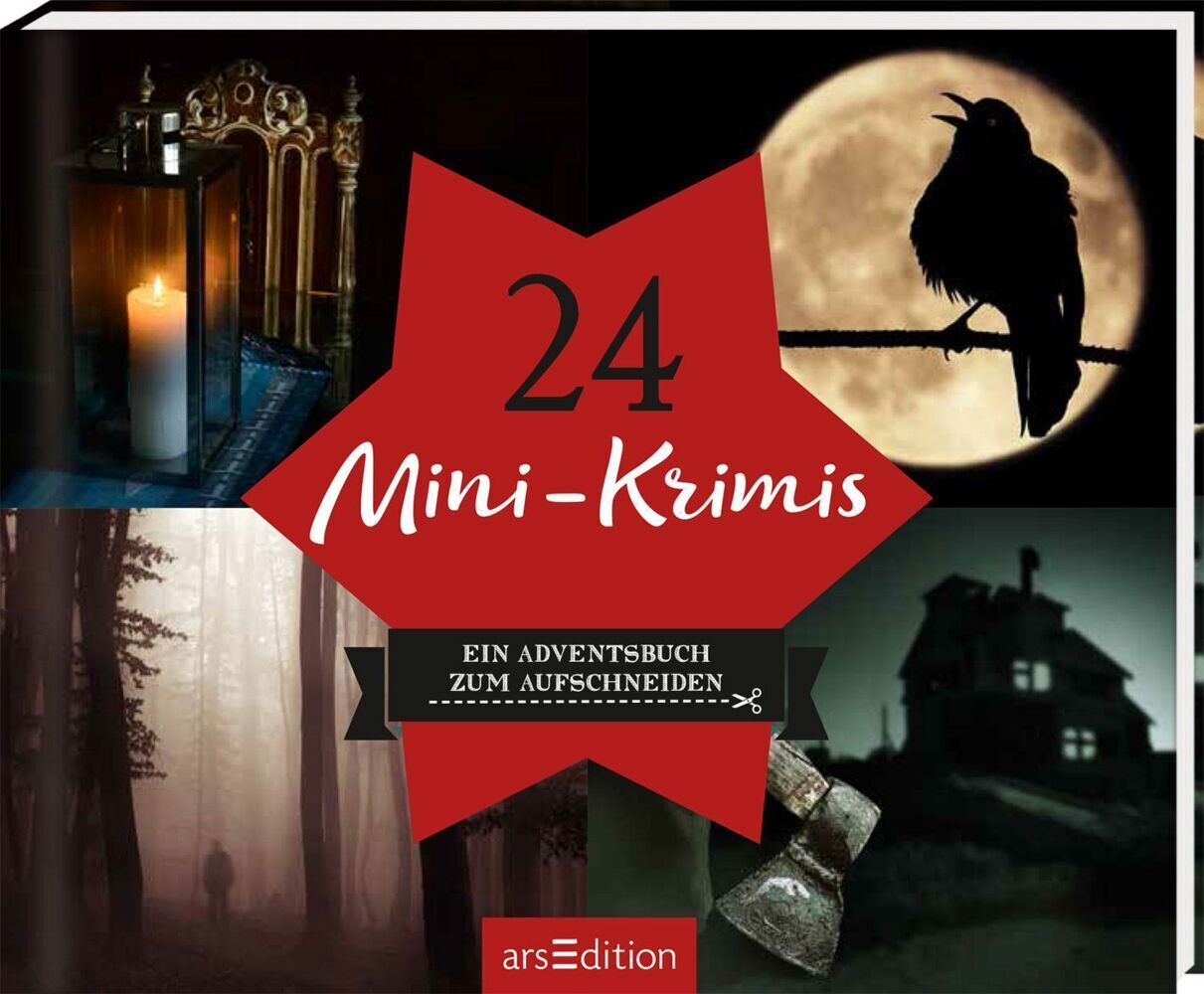 Cover: 9783845826769 | 24 Mini-Krimis | Ein Adventsbuch zum Aufschneiden | Marion Solowski