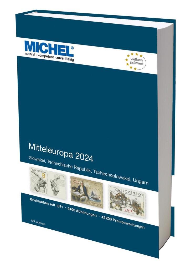 Cover: 9783954024728 | Mitteleuropa 2024 | Europa Teil 2 | MICHEL-Redaktion | Buch | 832 S.