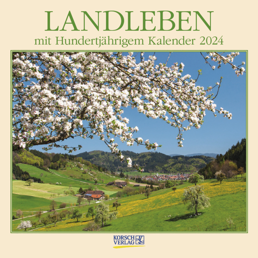 Cover: 9783731873129 | Landleben 2024 | Korsch Verlag | Kalender | Englisch Broschur | 13 S.