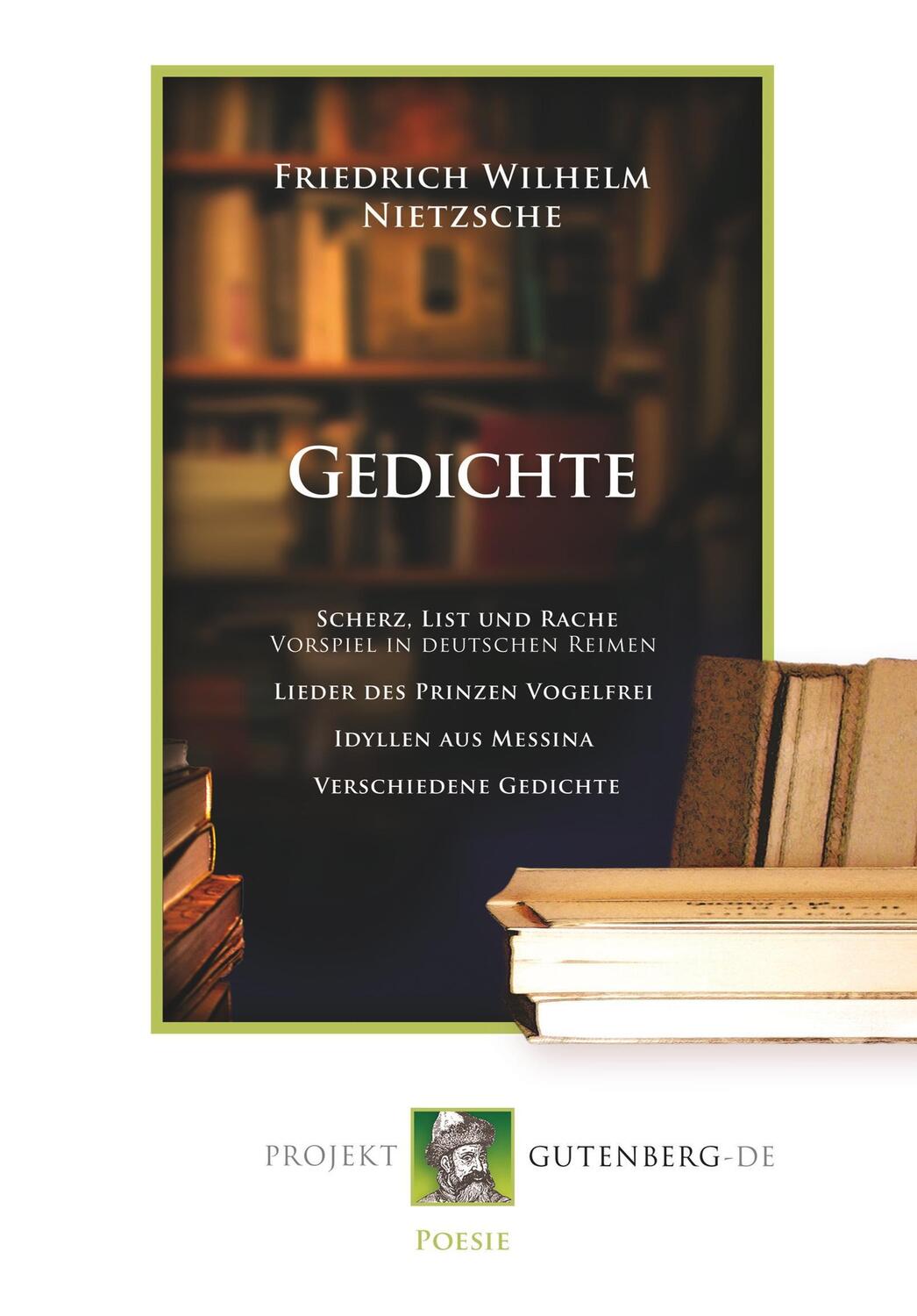 Cover: 9783865118899 | Gedichte | Friedrich Wilhelm Nietzsche | Taschenbuch | Paperback