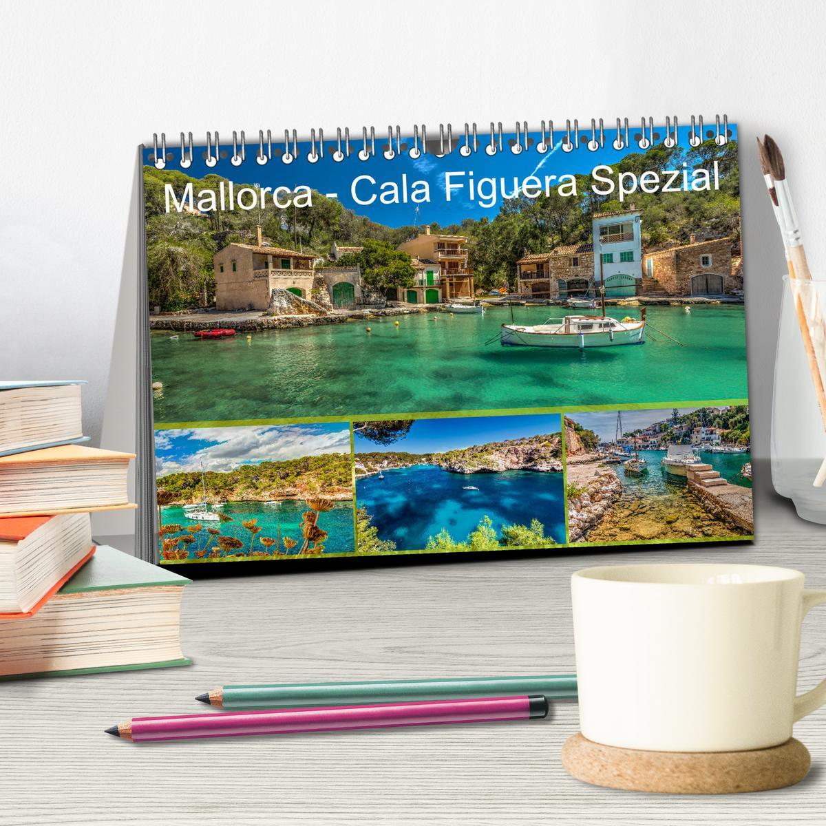 Bild: 9783435357383 | Mallorca - Cala Figuera Spezial (Tischkalender 2025 DIN A5 quer),...