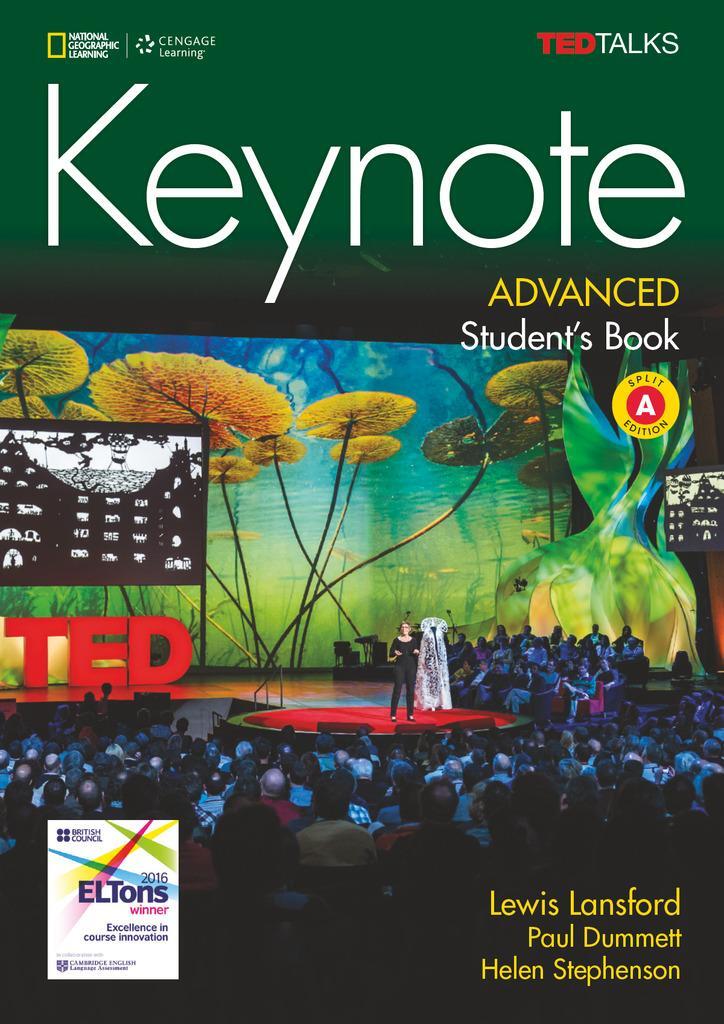 Cover: 9781337561440 | Keynote C1.1/C1.2: Advanced - Student's Book (Split Edition A) + DVD