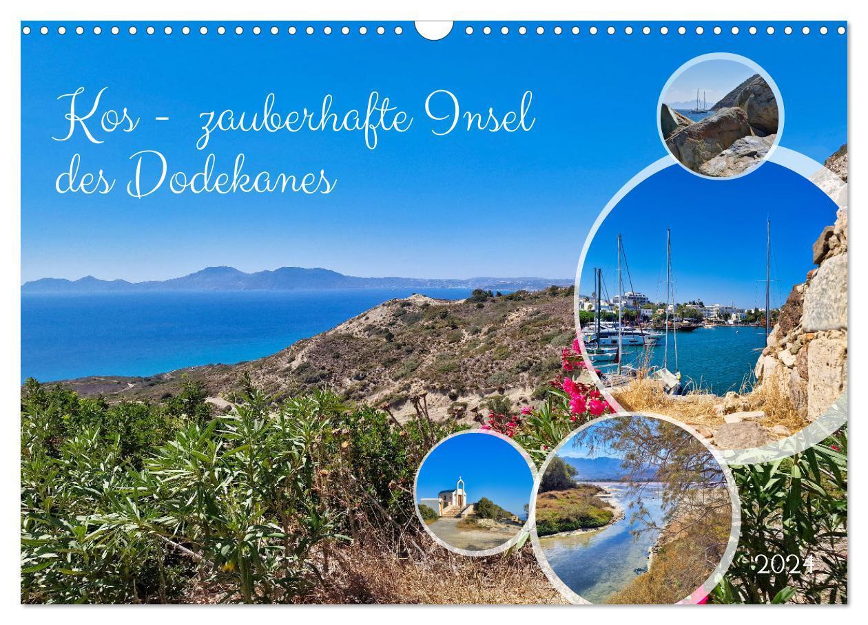 Cover: 9783383731129 | Kos - zauberhafte Insel des Dodekanes (Wandkalender 2024 DIN A3...