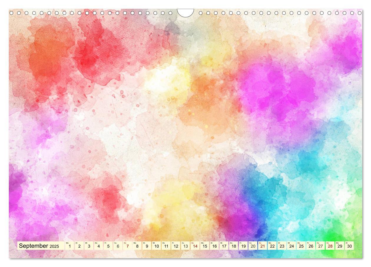 Bild: 9783435183821 | Kreativ-Kalender Aquarell. Bastelkalender zum Selbstgestalten...