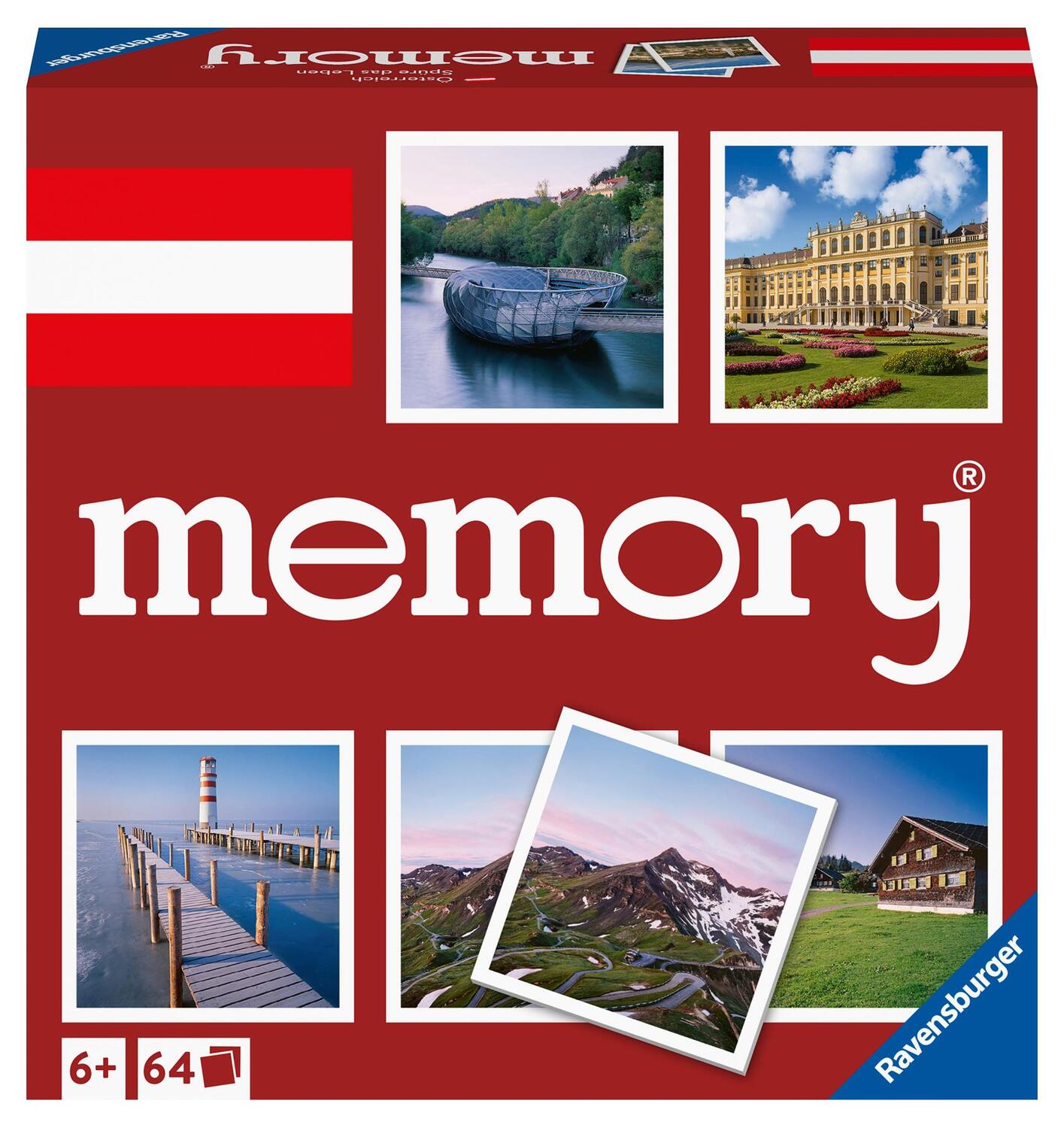 Cover: 4005556208845 | Ravensburger memory® Österreich - 20884 - der Spieleklassiker mit...