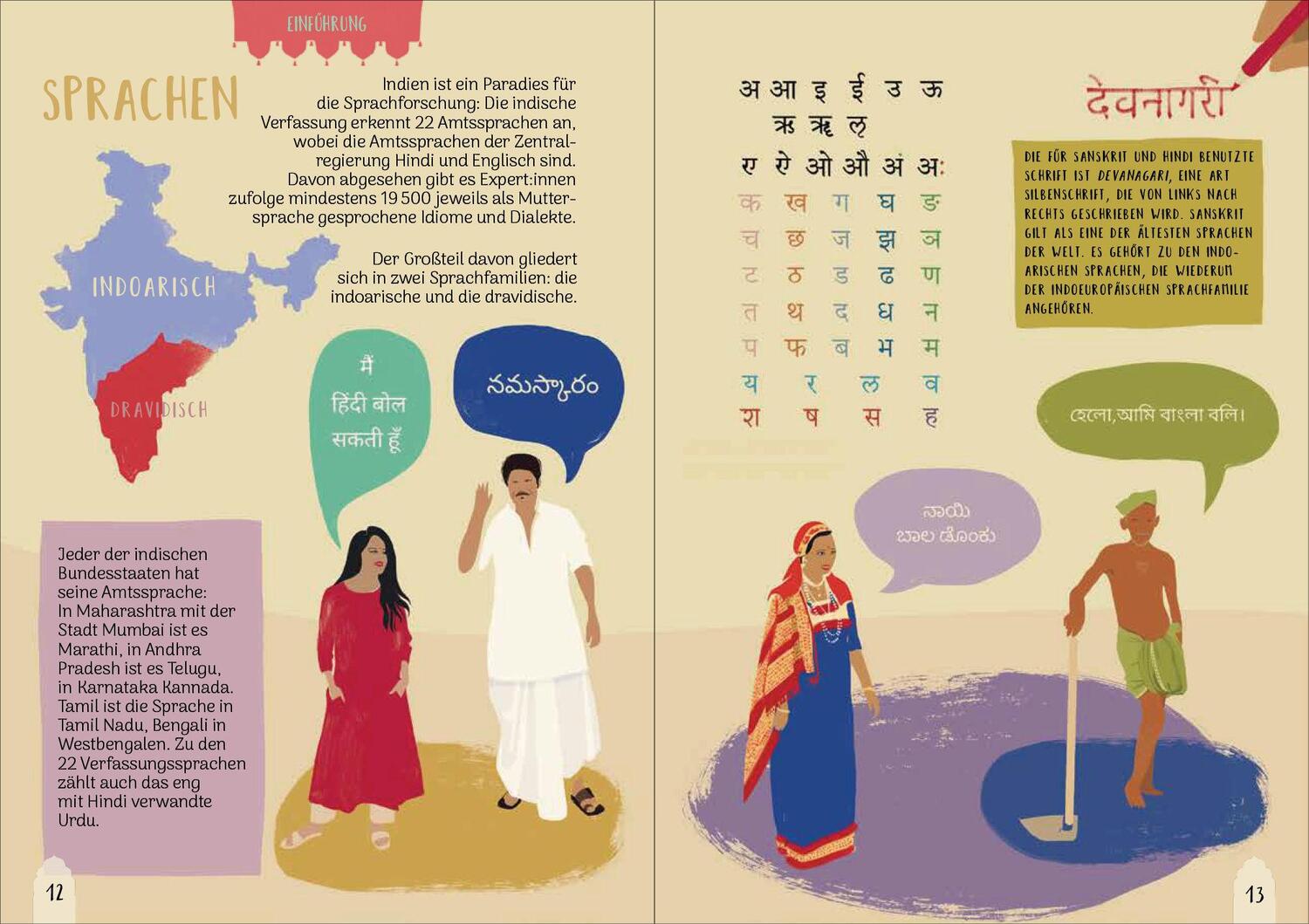Bild: 9783791389554 | Indien. Der illustrierte Guide | Cristina Kiran Piotti | Buch | 224 S.