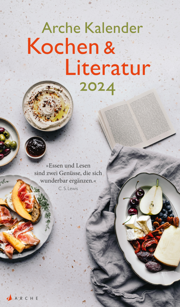 Cover: 9783716094235 | Arche Kalender Kochen &amp; Literatur 2024 | Nicole Giger | Kalender