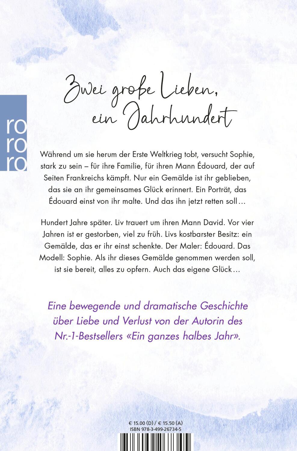 Rückseite: 9783499267345 | Ein Bild von dir | Jojo Moyes | Taschenbuch | 544 S. | Deutsch | 2024