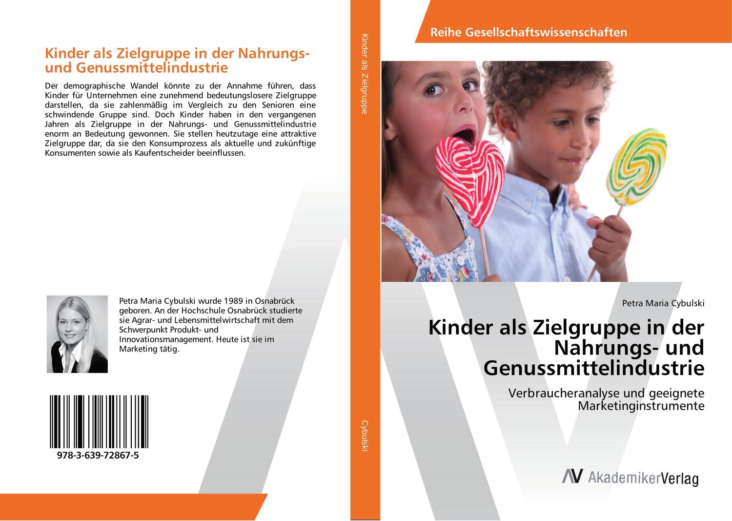 Cover: 9783639728675 | Kinder als Zielgruppe in der Nahrungs- und Genussmittelindustrie