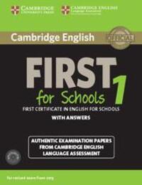 Cover: 9781107672093 | Cambridge English First 1 for Schools for Revised Exam from 2015...