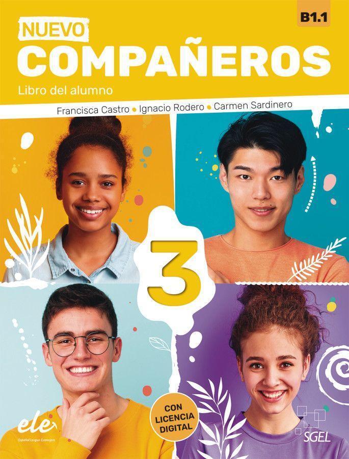 Cover: 9783196445022 | Nuevo Compañeros 3. Libro del alumno + Code | Francisca Castro (u. a.)