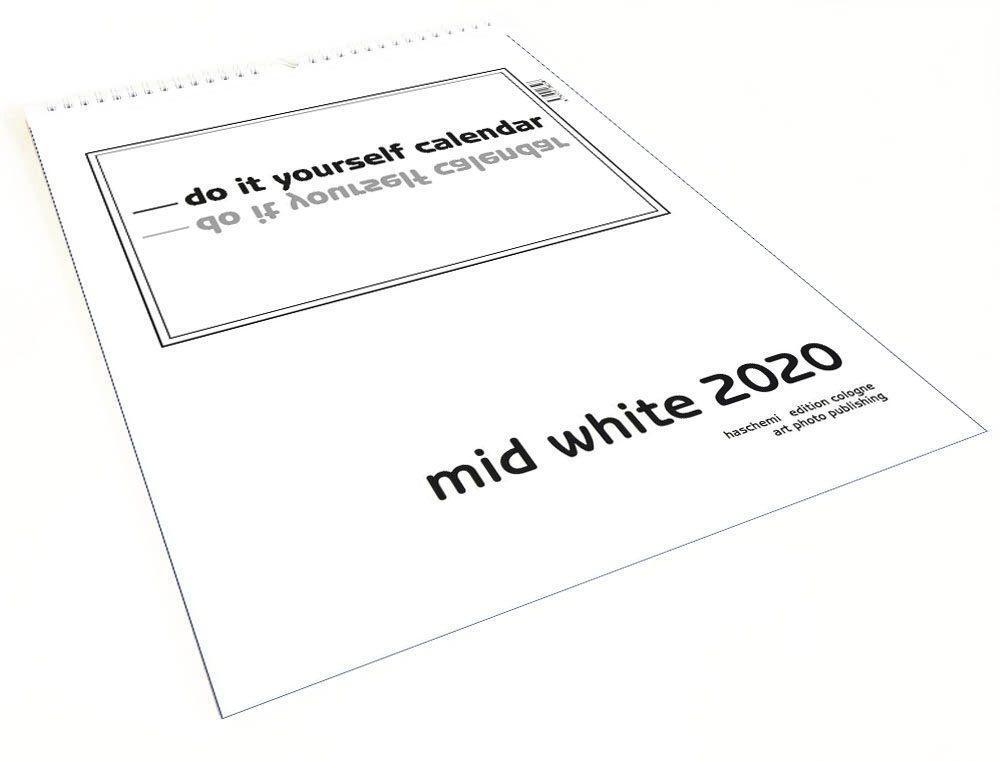 Bild: 9783931282066 | Mid White 2025  Blanko Mid Format | Baback Haschemi | Kalender | 2025