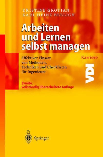 Cover: 9783540403210 | Arbeiten und Lernen selbst managen | Karl Heinz Beelich (u. a.) | Buch