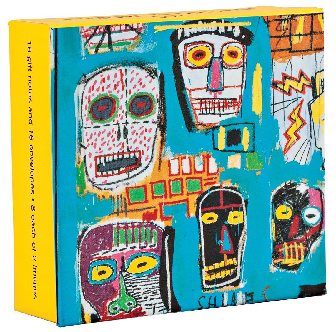 Cover: 9781623256975 | Jean-Michel Basquiat Mini Fliptop Notecard Box | Jean-Michel Basquiat