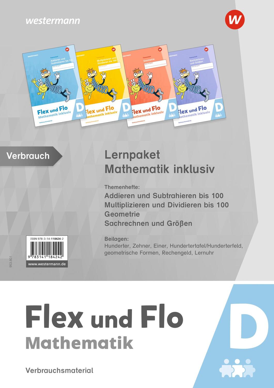 Cover: 9783141184242 | Flex und Flo. Mathematik inklusiv Paket D | Ausgabe 2021 | Stück