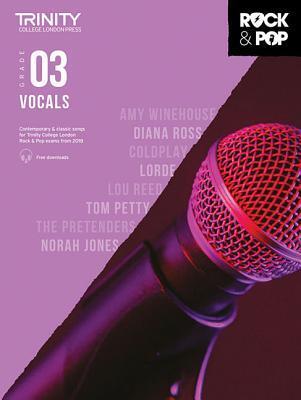 Cover: 9780857366689 | Trinity Rock &amp; Pop 2018 Vocals: Grade 3 | Hal Leonard Corp | Buch