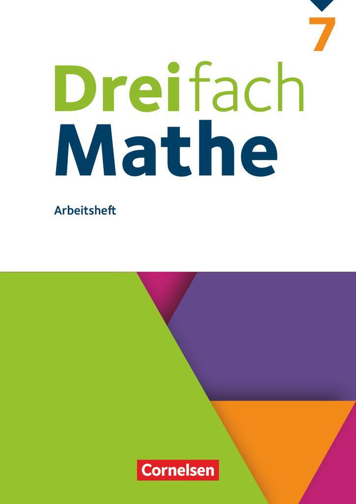 Cover: 9783060436286 | Dreifach Mathe 7. Schuljahr - Arbeitsheft mit Lösungen | Taschenbuch